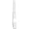 Ekena Millwork Ericson Architectural Grade PVC Gable Bracket, 72"W x 42"H x 4"D x 6"F, 14/12 Pitch GBP072X42X0406ERI00 - alternate 5